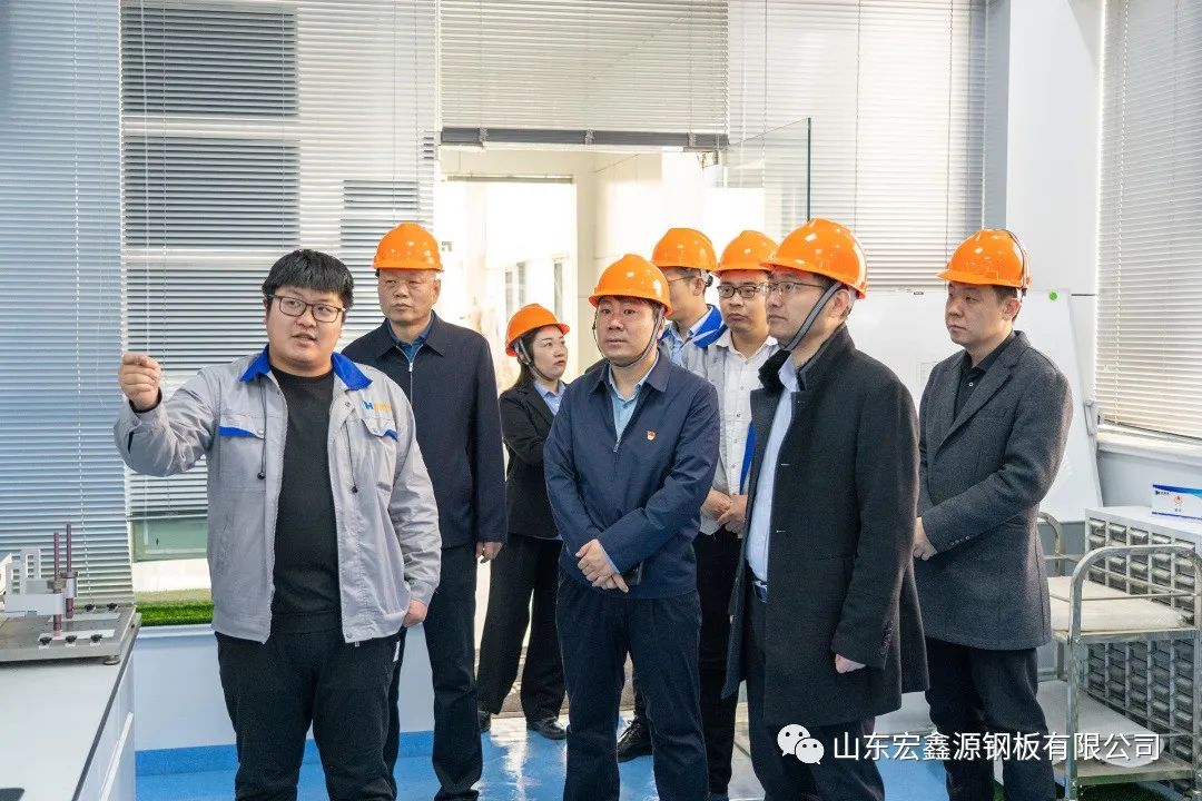 县委副书记李亚光一行到访宏压型钢板厂家AG贵宾会(图2)