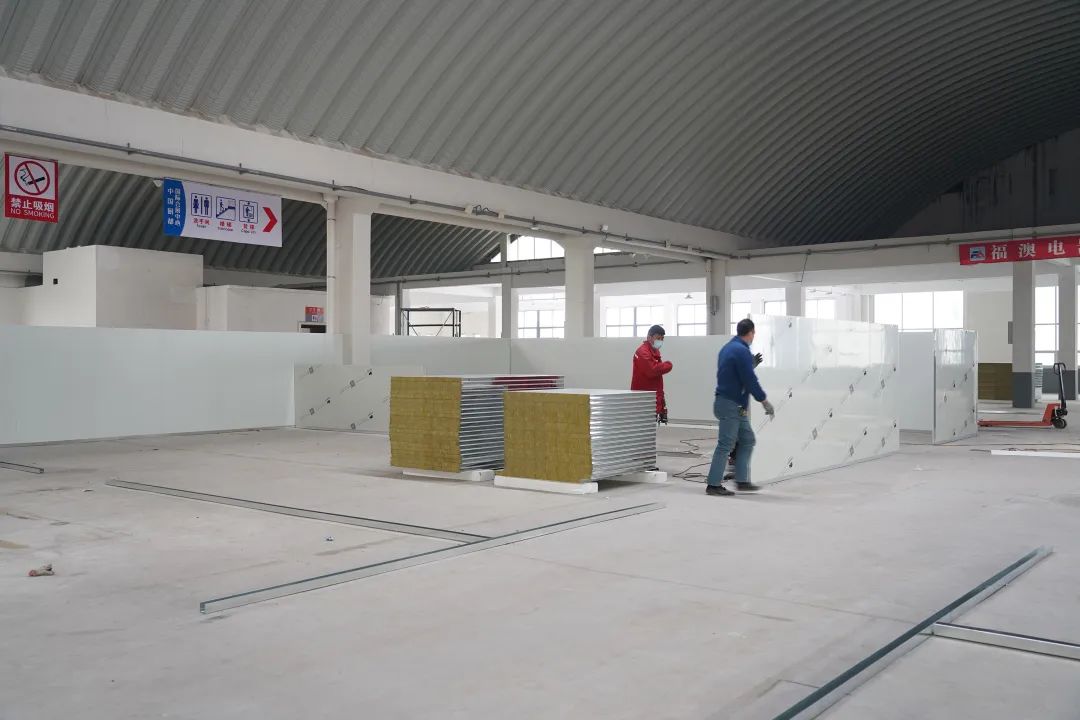疫情就是命令，彩钢夹芯板厂家AG贵宾会紧急驰援多地方舱医院建设(图9)